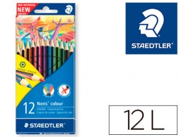 12 lápices de colores Staedtler Noris Colour Wopex ecológico